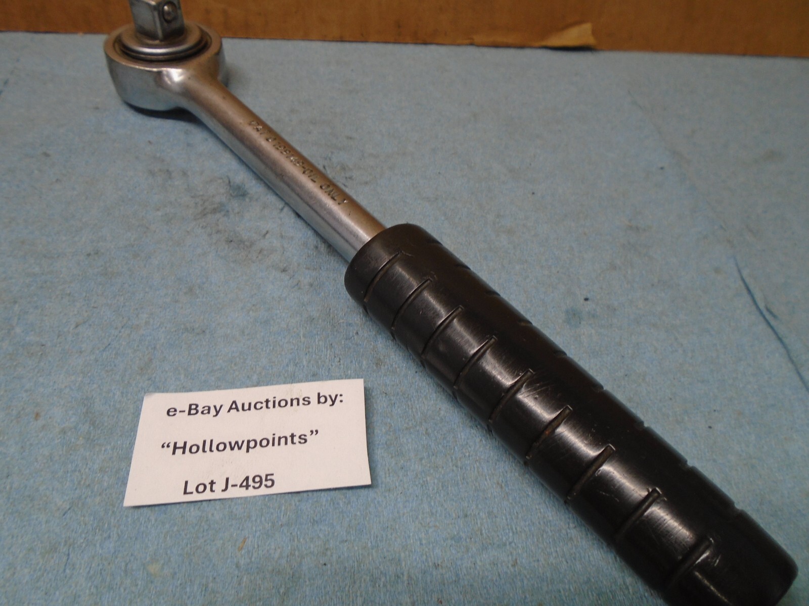 Wright 4400 Ratchet 1/2″ Drive Classic Old School Tootsie Roll Handle J495