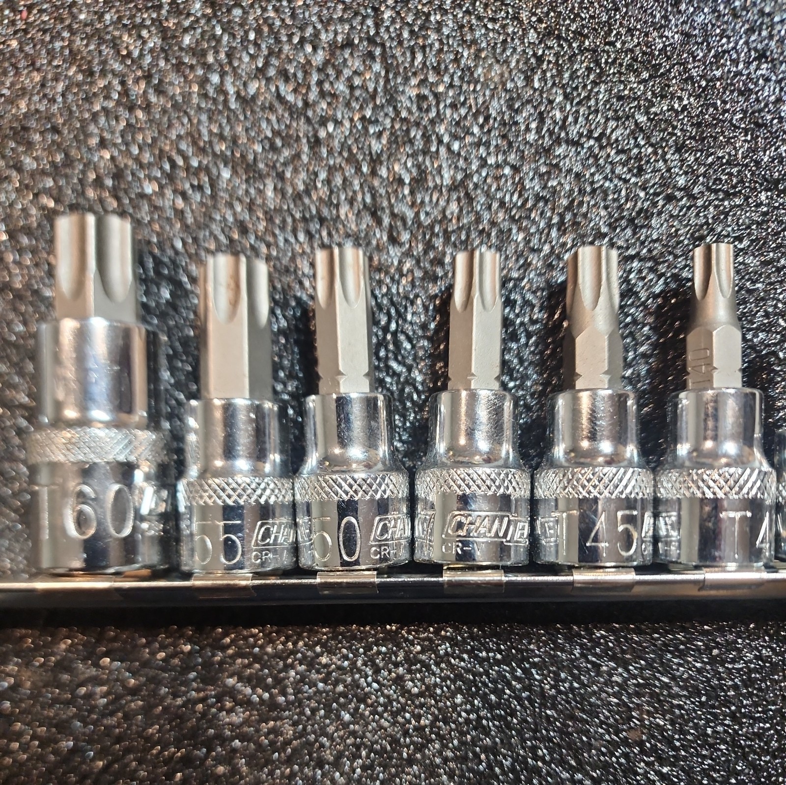 Channellock Torx Sockets T10-T60 1/4 & 3/8 Drive Set of 12