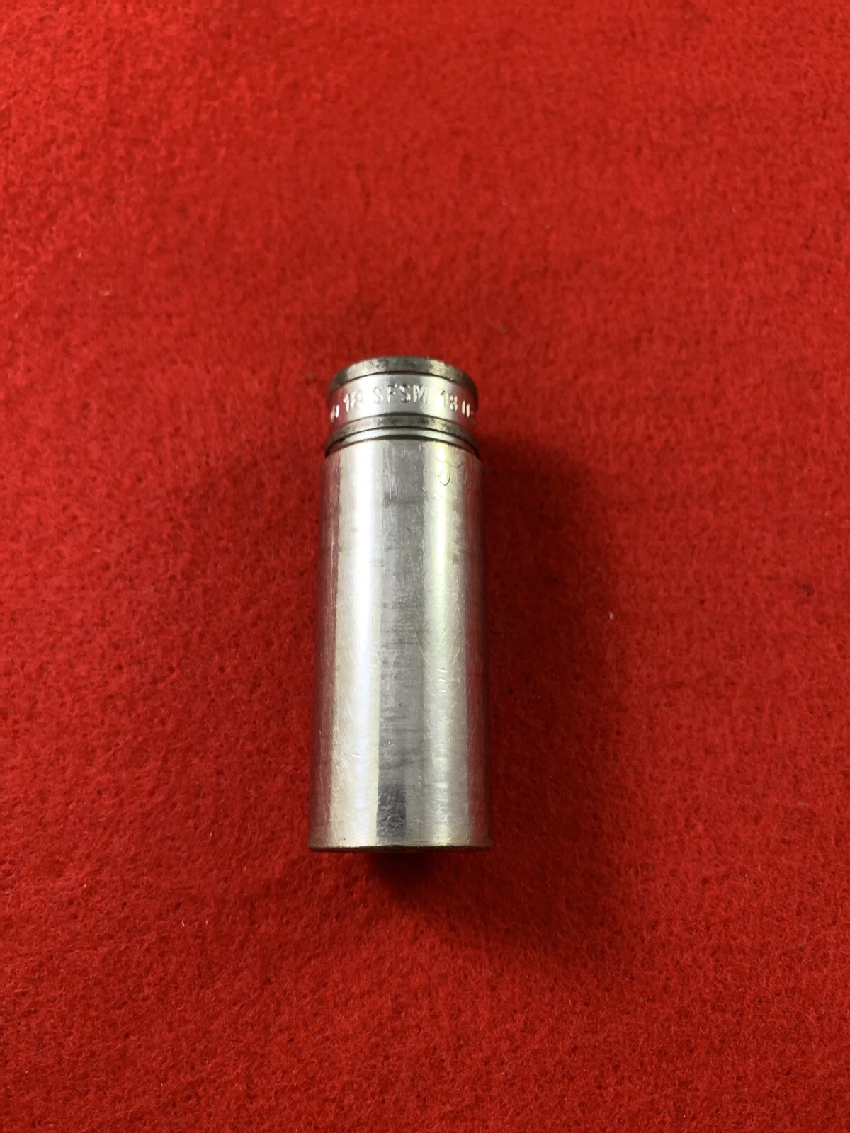 Snap on SFSM18 3/8″ Drive 6 Point Metric 18mm Deep Socket (C9)