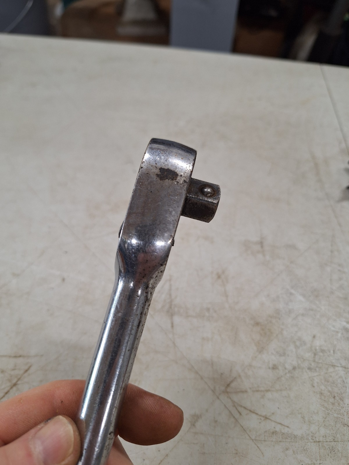 Snap-on Tools SL715 1/2” Drive 15” Long Handle Ratchet Chrome USA