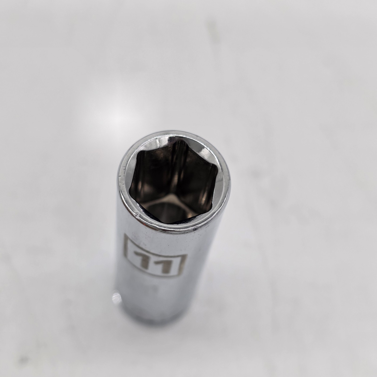 Kobalt 337791 11mm 1/4″ Drive Deep 6-Point Chrome Socket 8 COUNT