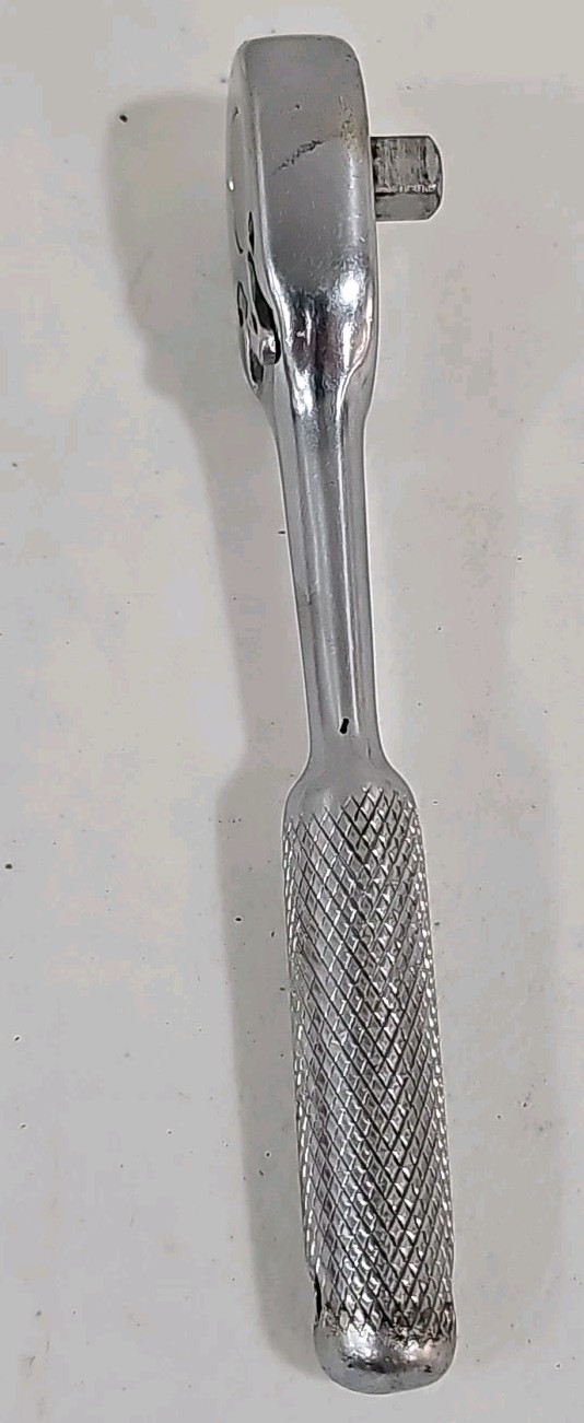 Vintage Indestro 1/4″ Drive Ratchet No. 6072 Made In USA
