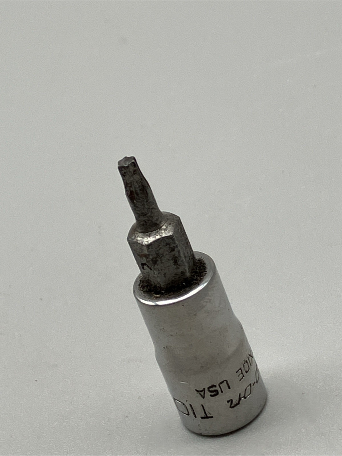 Snap On Tools NEW TTX10E 1/4″ Dr T10 Standard TORX Bit Chrome Socket Driver USA