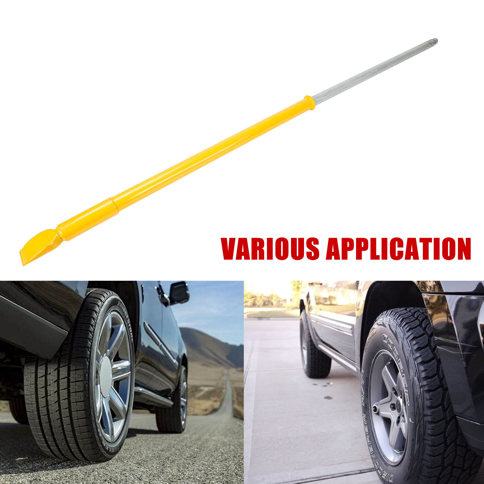 Tire Bead Breaker Slide Hammer Heavy Duty Ram Bar Impact for Car Truck Trailer