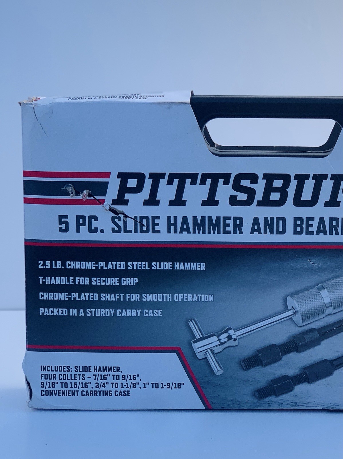 62601 PITTSBURGH Slide Hammer and Bearing Puller Set 5-Piece