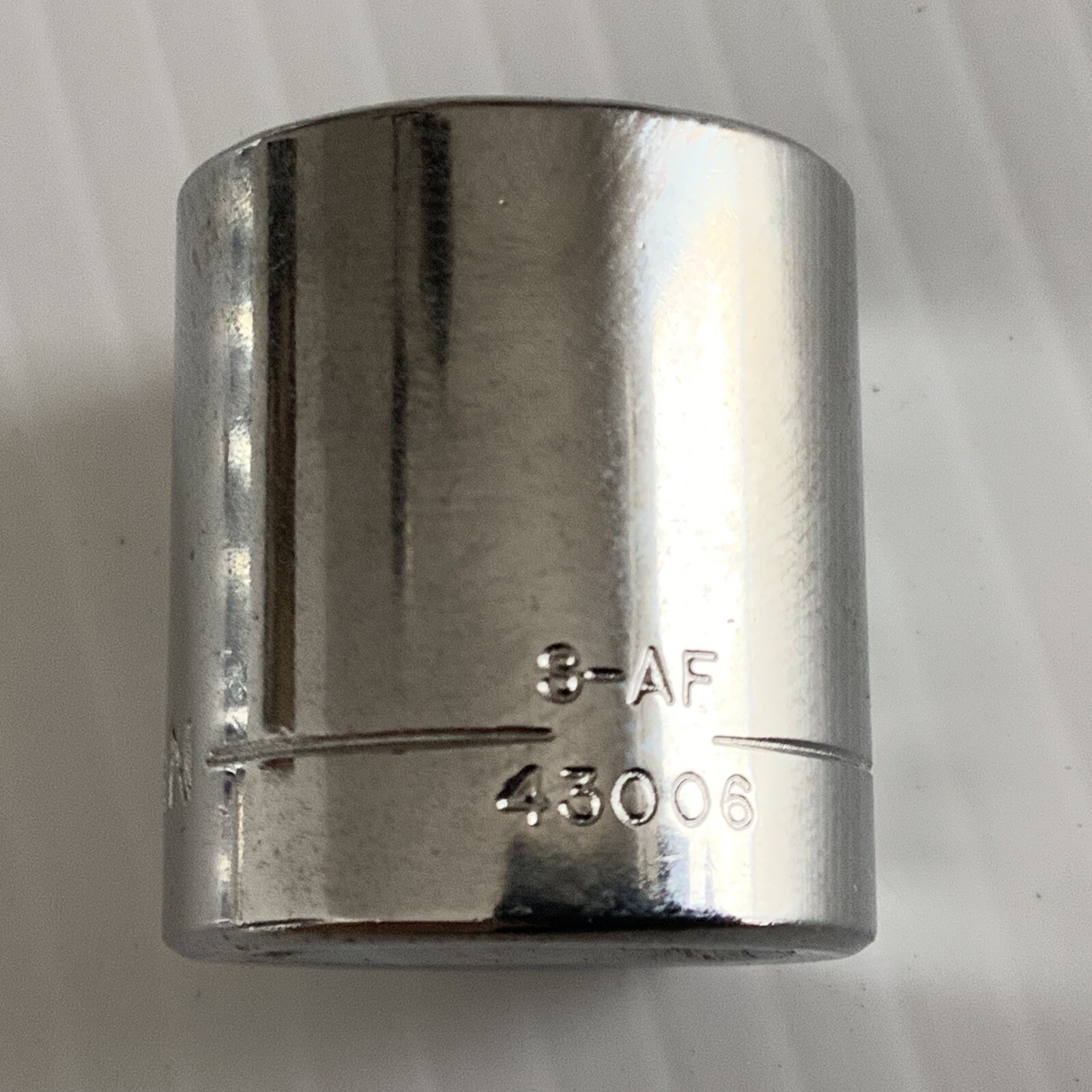 Craftsman 3/8″ Drive Shallow Socket 11/16″ Model S-AF 43006 USA 6 Point