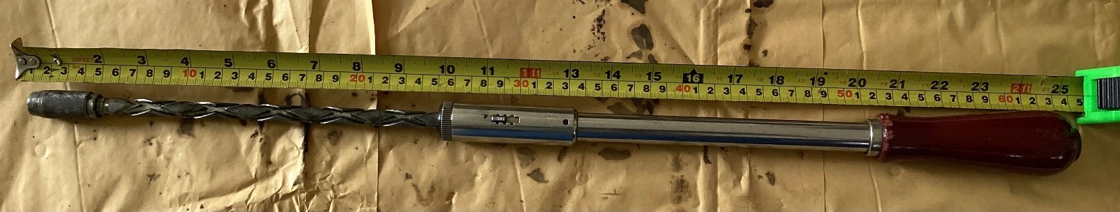 Stanley Yankee No. 131A Spiral Ratchet Screwdriver (Pull Out Spiral)
