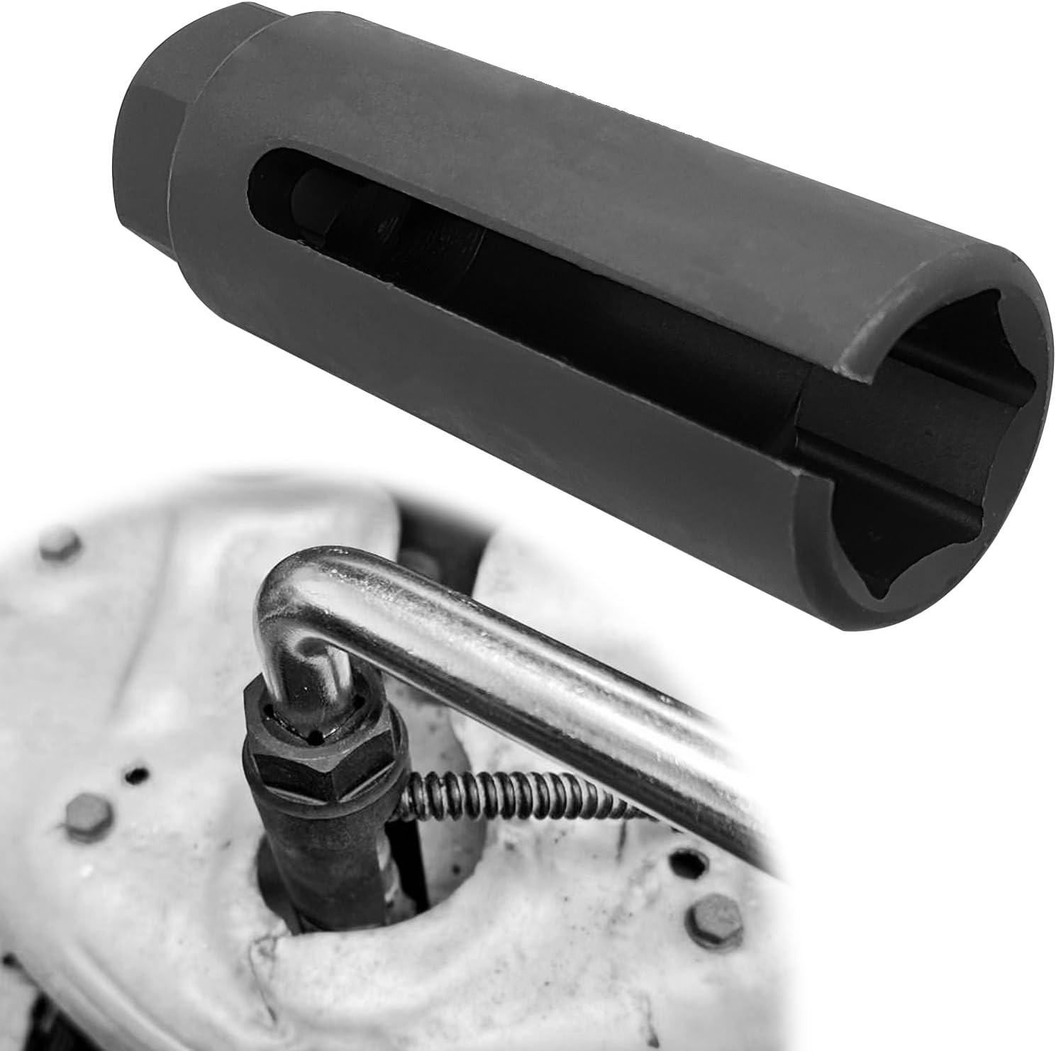 Oxygen Sensor Socket, 3/8-Inch Drive x 7/8” 22mm O2 Sensor Socket with Side W…
