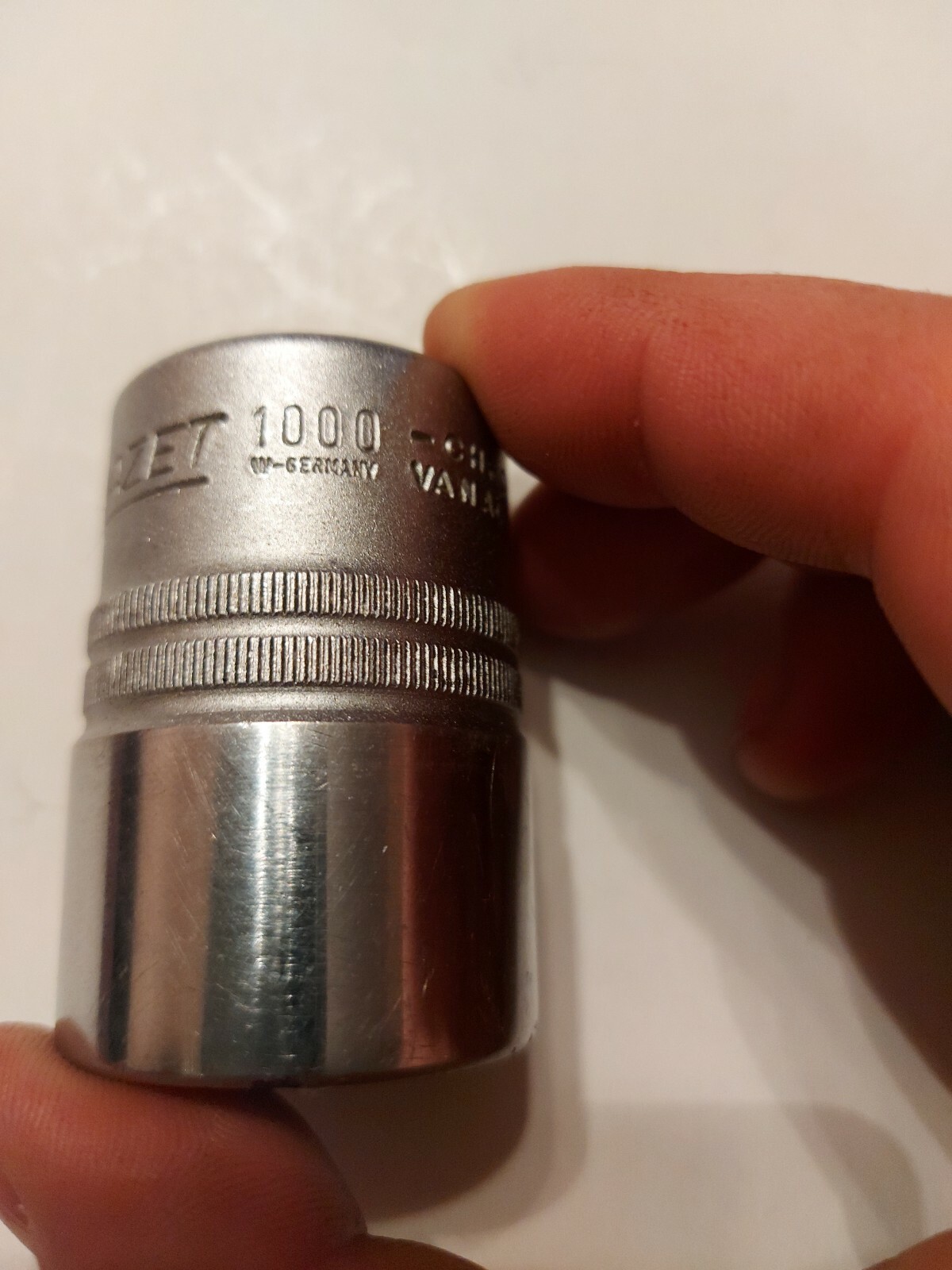 HAZET 1000 SOCKET 27 MM,MADE IN W.GERMANY CHROM-VANADIUM