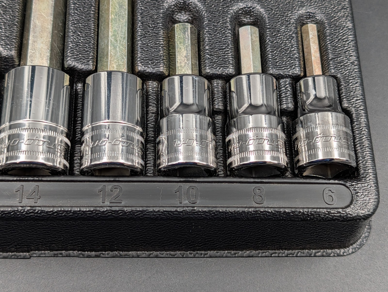 Snap-on™ 307ESAMY 1/2″ Drive Allen Hex Socket Set 6 8 10 12 14 17 19 mm