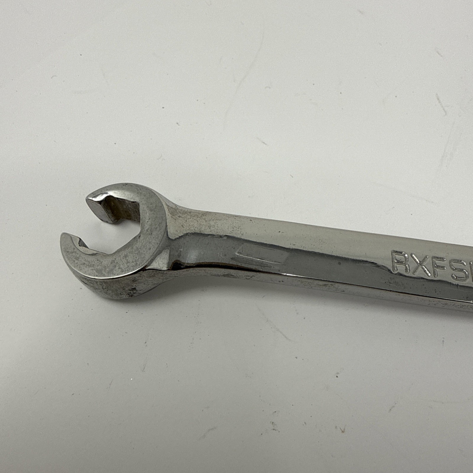 Snap-on tools 3/8 x 7/16″ SAE flare nut open end 6-point wrench RXFS1214B