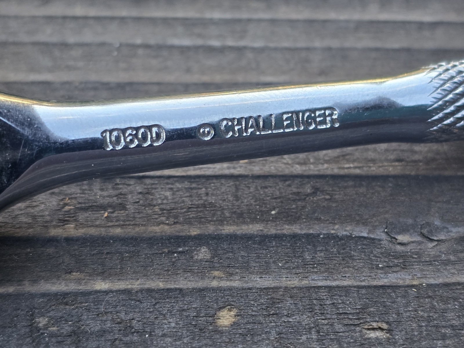 Challenger #1060D 1/4″ Drive Thumbwheel Ratchet Proto Excellent