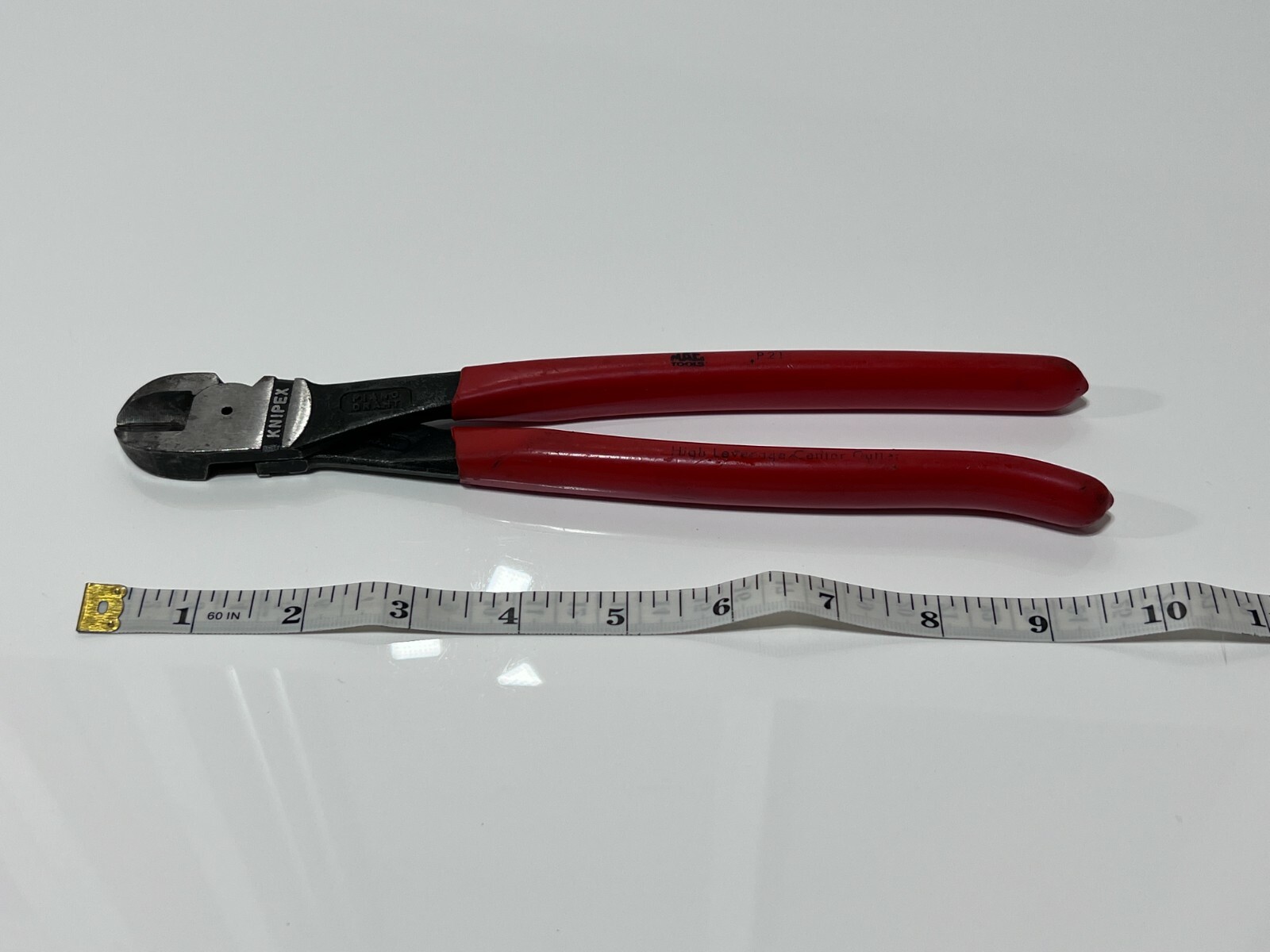 MAC Tools P21 High Leverage Center Cutter Pliers – 10″ Long – Knipex Germany