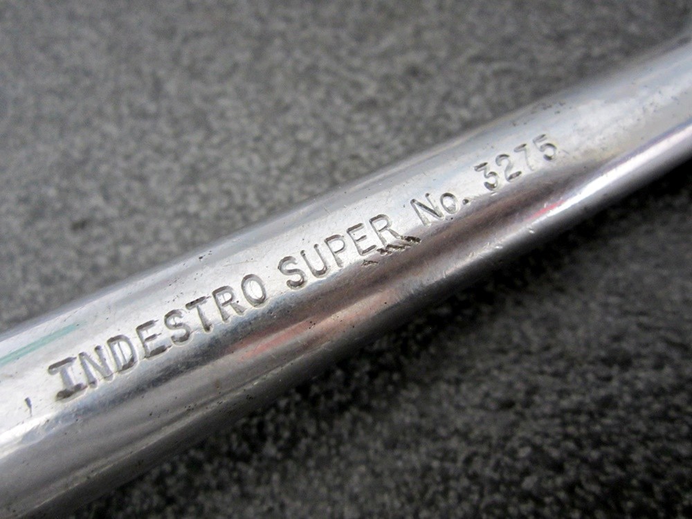 Vintage Indestro Super 1/2″ Drive Ratchet No. 3275 Made in USA