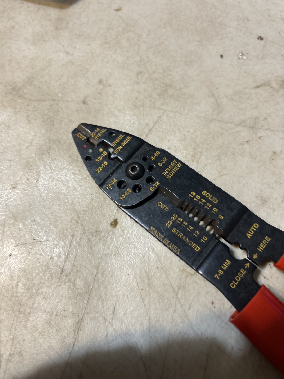 Blue Point By Snap On – Combination Electrical Wire Stripper Pliers PWC28A