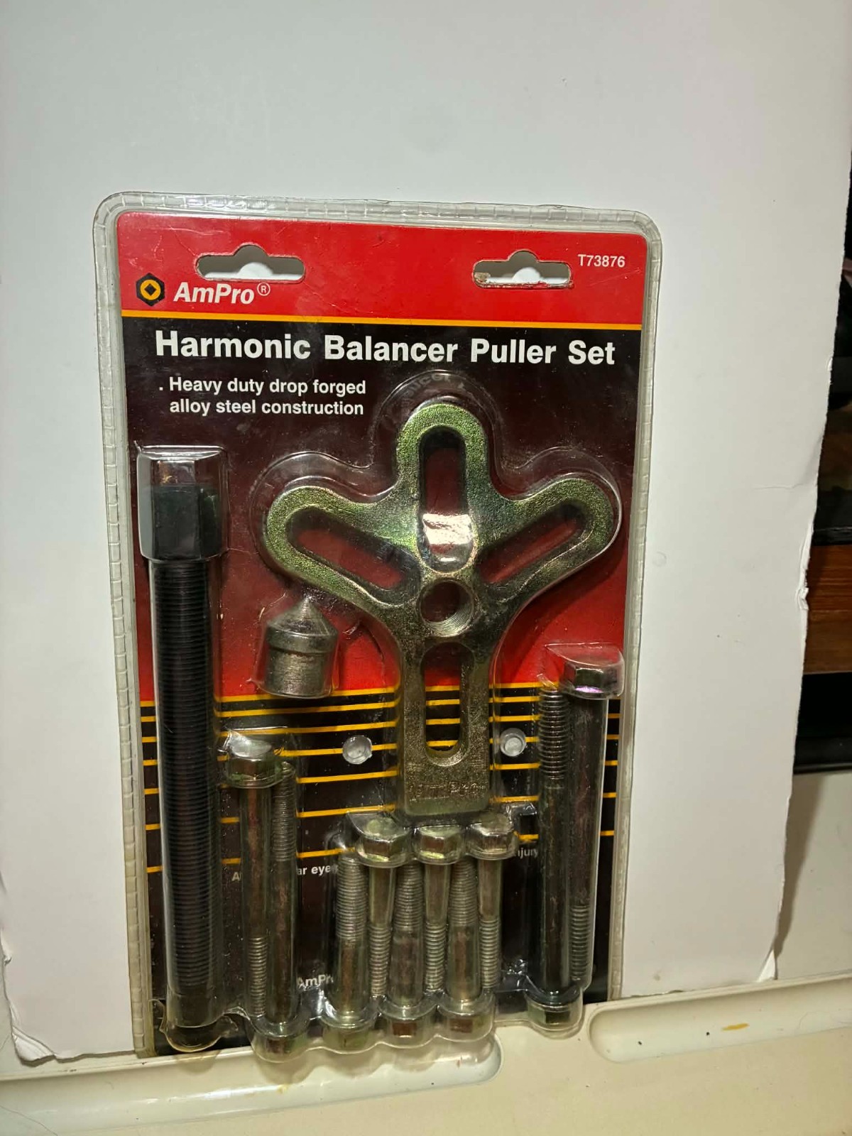 AmPro Harmonic Balancer Puller Crank Pulley Set NEW