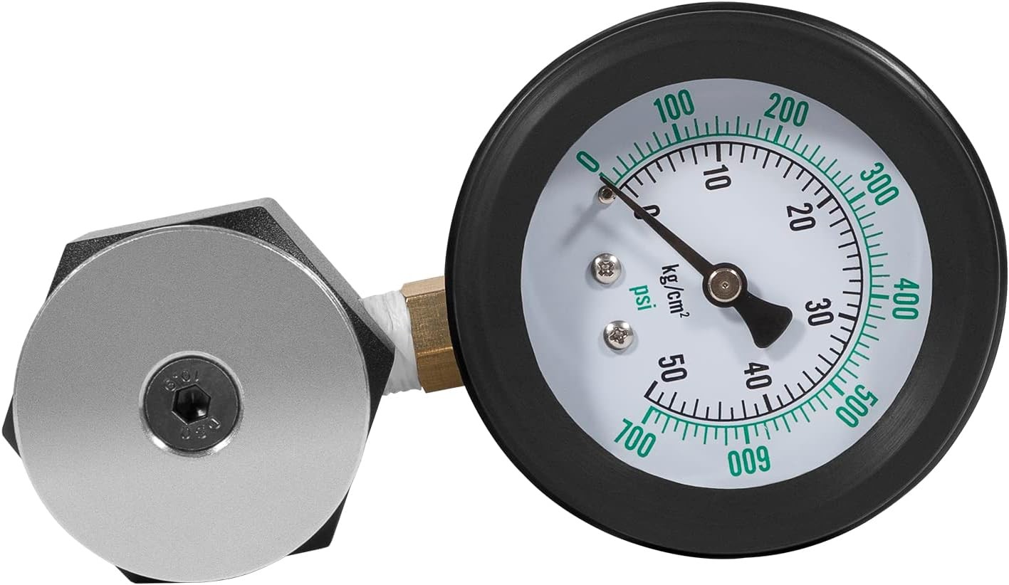 Universal Mini Valve Spring Pressure Tester Gauge #66834,0-700 PSI – 0-50 KG/CM2