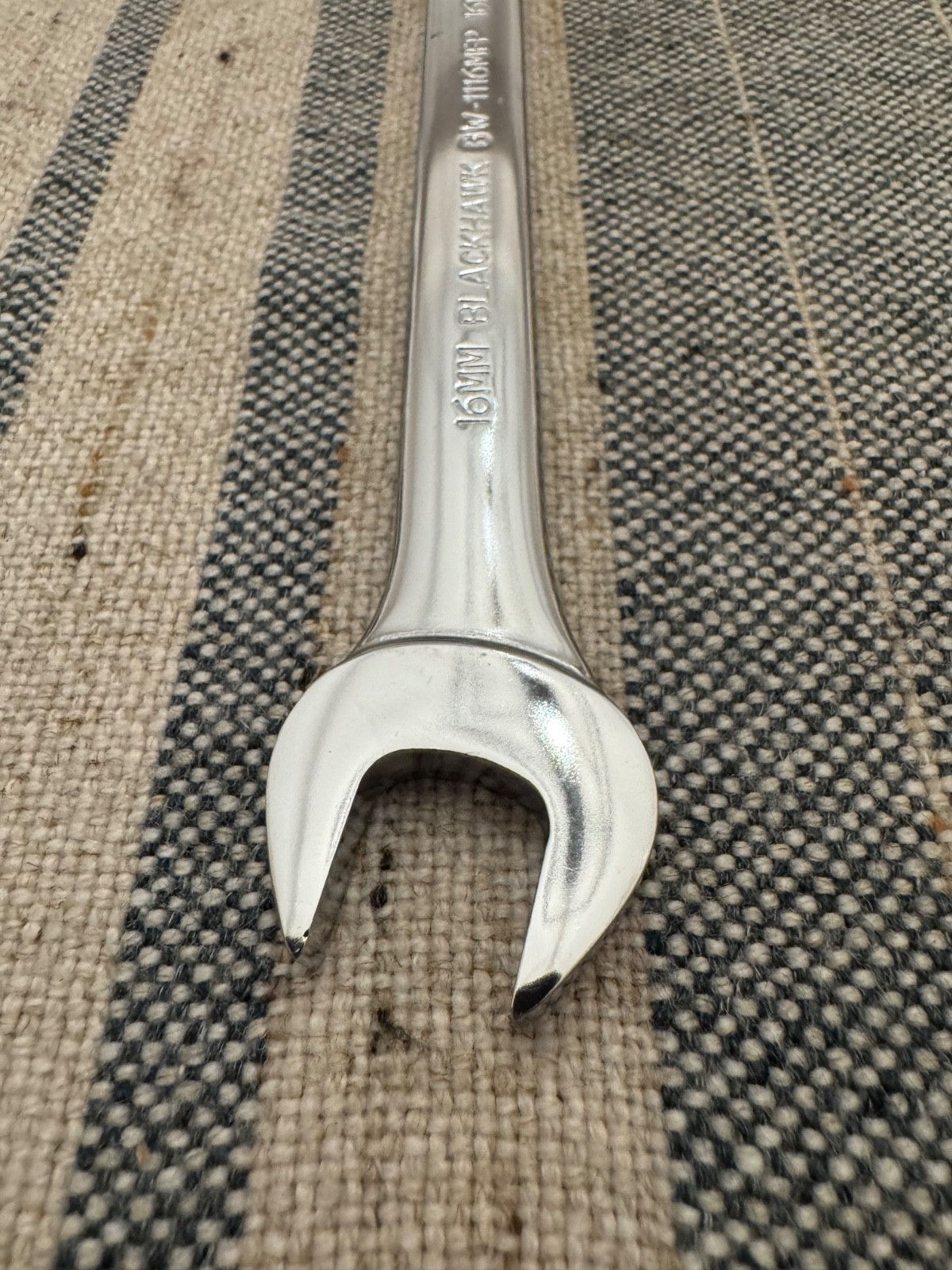 Blackhawk Proto BW-1116MFP 16mm Combination Wrench 12pt Full Polish USA NOS
