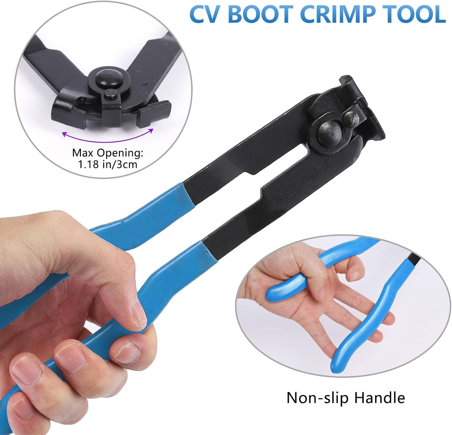 22Pcs CV Boot Clamp Pliers Set, CV Joint Ear Clamp Banding Tool, CV Axle Removal