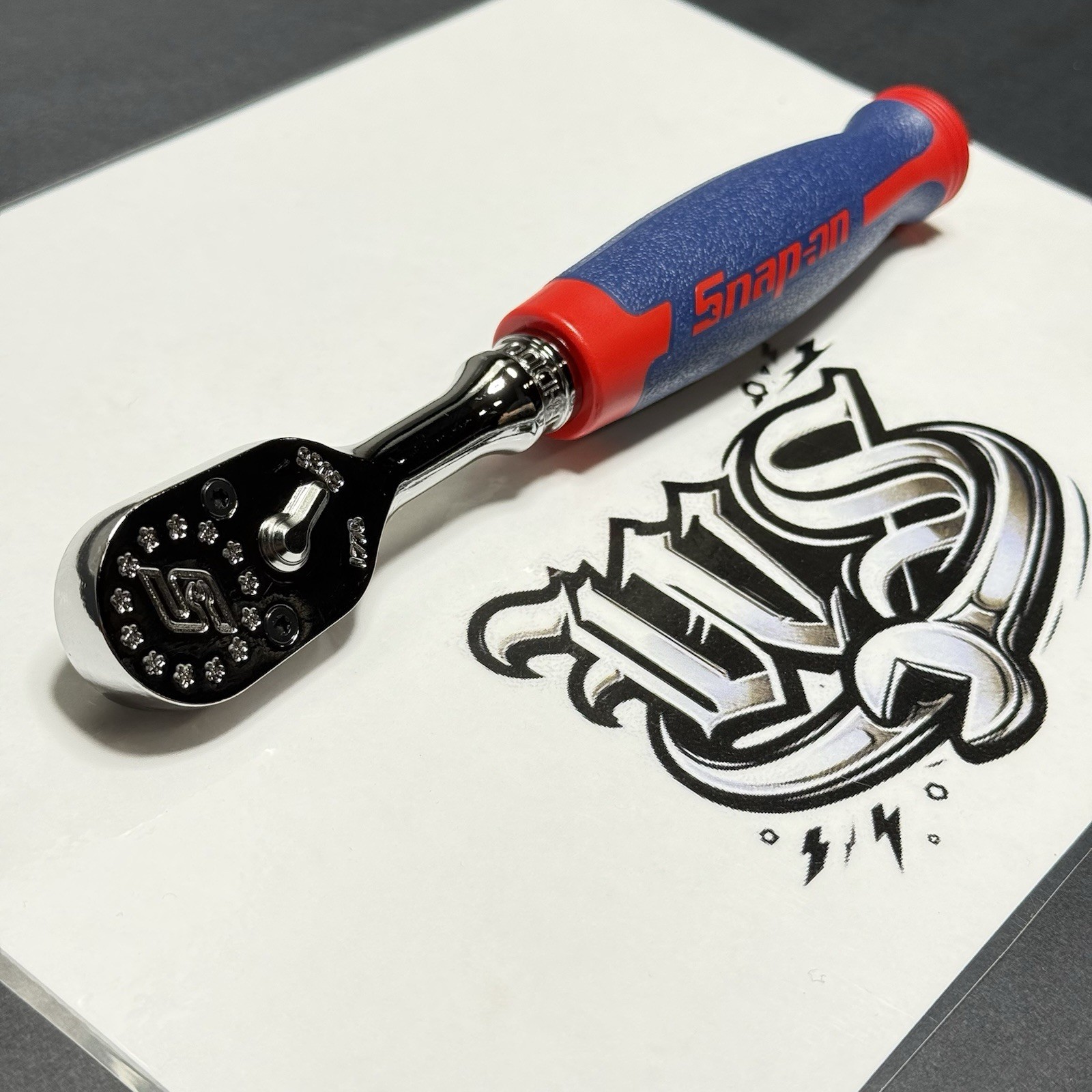 Snap-on Tools USA NEW AMERICA 250 Year Celebration 3/8″ Drive Ratchet FHD100