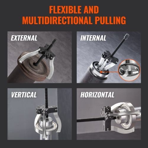 3″ and 7″ Puller Kit 3 Jaw Gear Bearing Flywheel Pulley Removal Tool