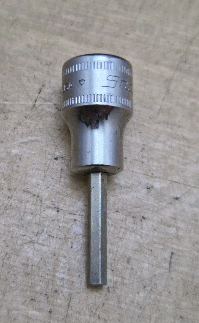 New Snap On FAM4E – 3/8″ Drive 4mm Standard Hex Bit Socket Driver