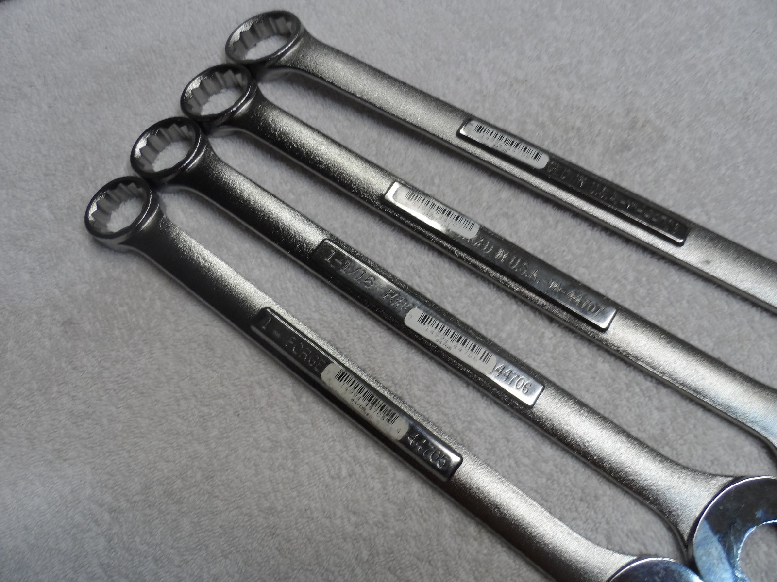 Craftsman SAE Combination Wrench Set, USA NOS, 12 pt (1″ – 1 1/4″) – 4 pcs