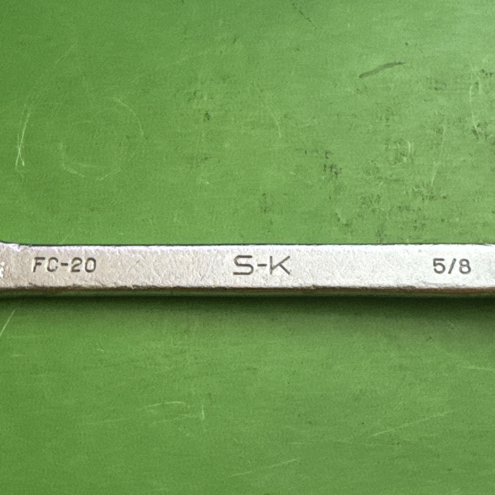 S-K USA 12 Point Flex Head Socket Open End Saltus Wrench SAE Size 5/8″ MPN FC-20