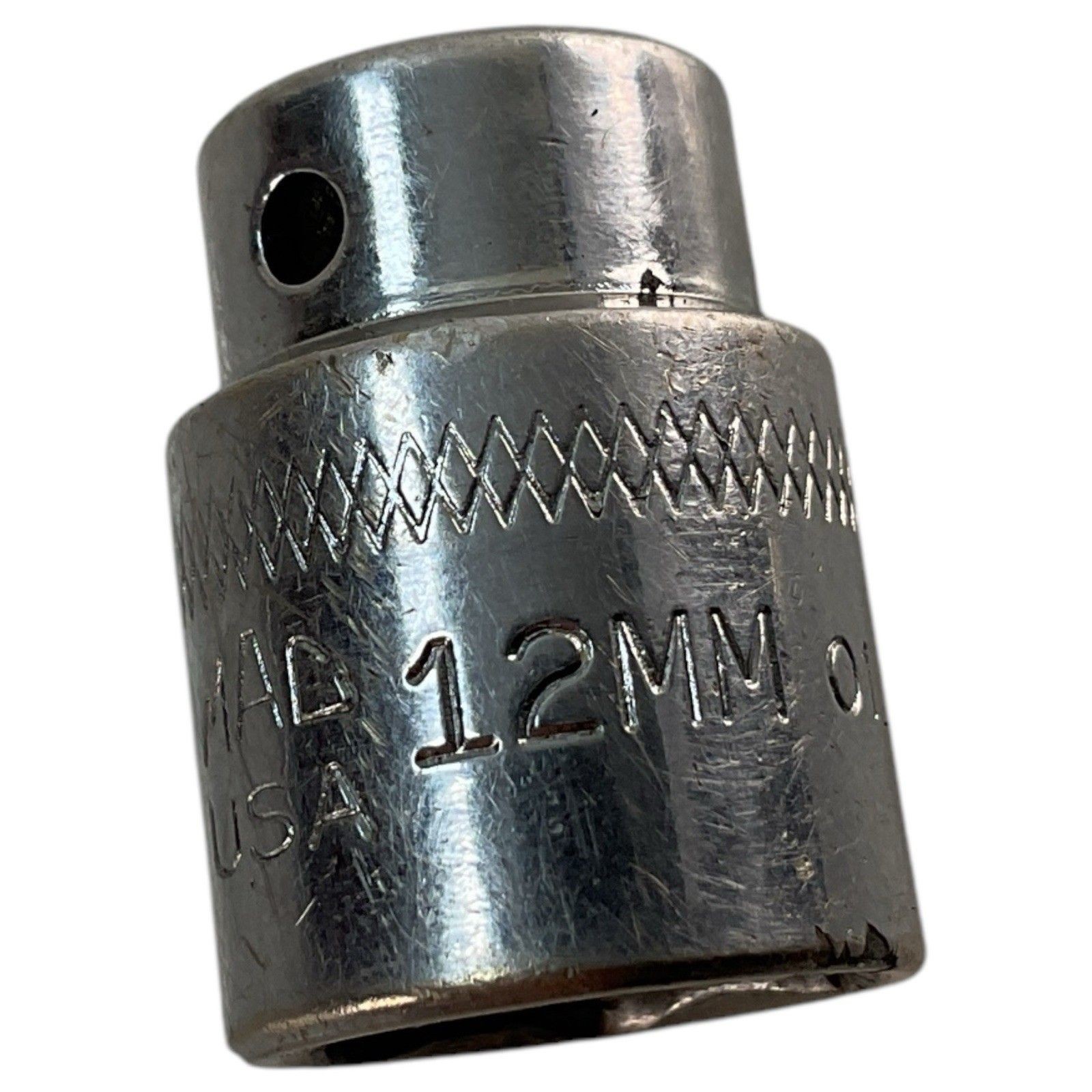 MAC Tools M6 12MM Shallow Chrome Socket 12mm 1/4″ Drive 6 Point USA M612MM