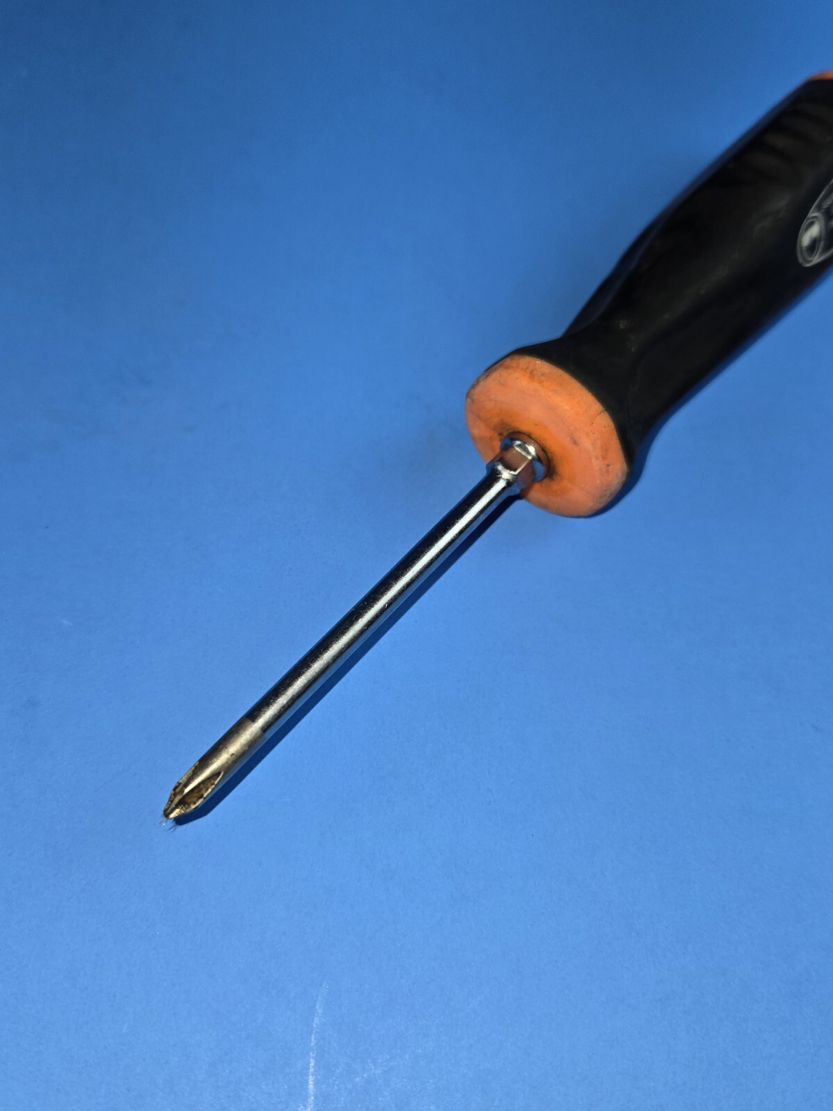 Snap On Tools PHILLIPS #1 Soft Grip Standard Screwdriver ORANGE 7″