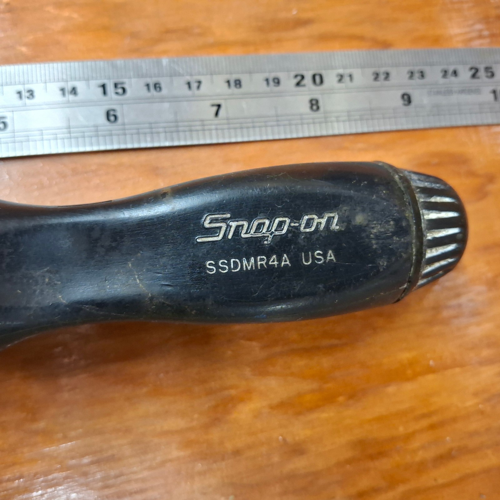 SNAP-ON SSDMR4A RATCHET SCREWDRIVER /Works Perfect See Video