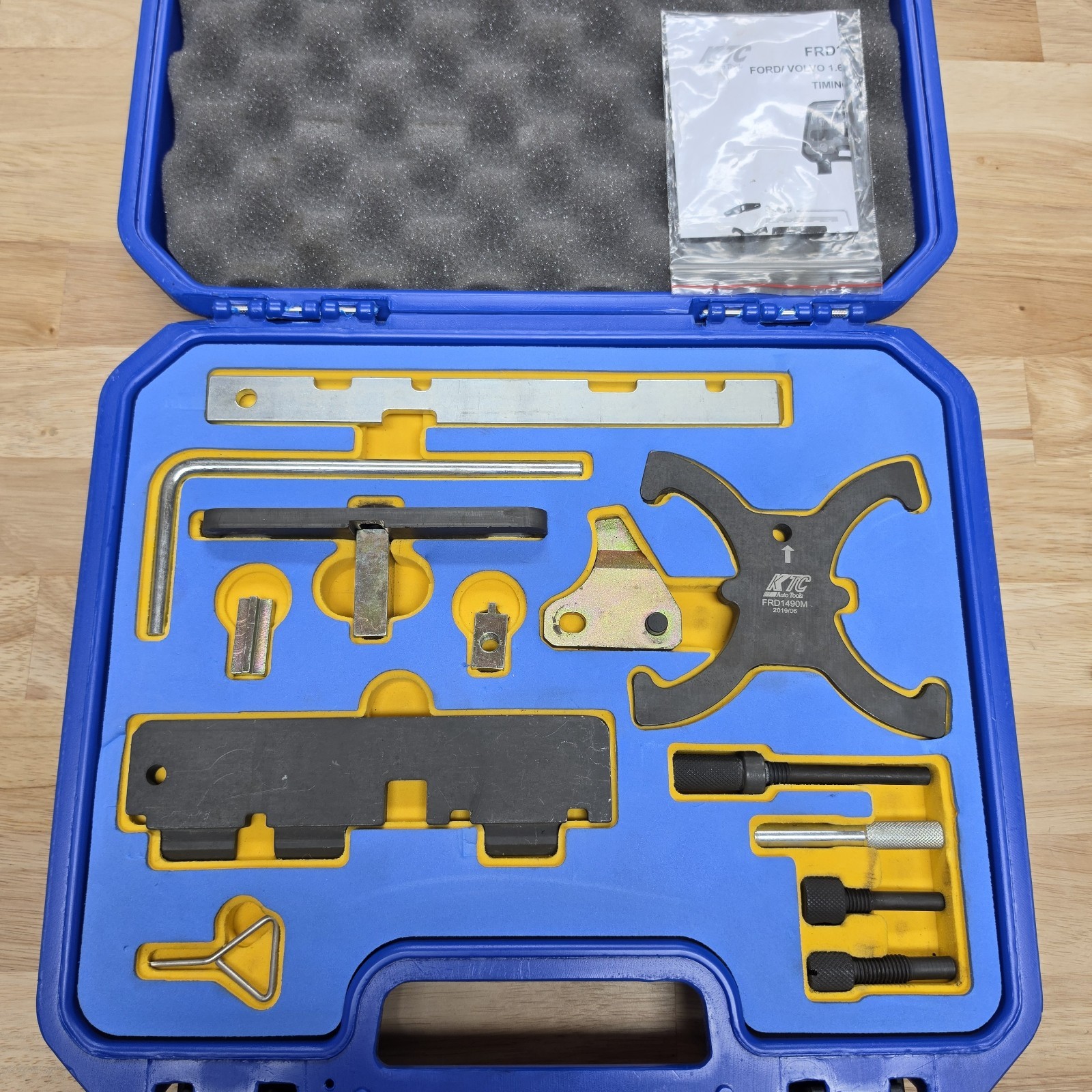 KTC Tools FRD1490M Camshaft Timing Tool Set Ford 1.6 ECOBOOST VOLVO 1.6