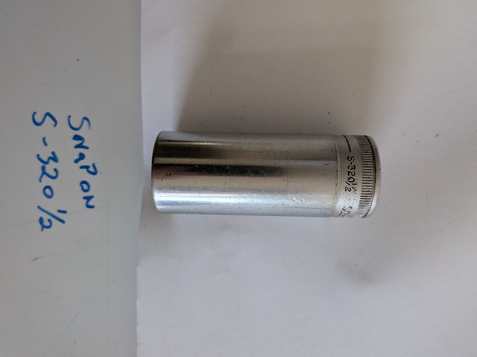 Snap-on Tools S320-1/2 Drive 1″ Deep 12pt Chrome Socket w8A