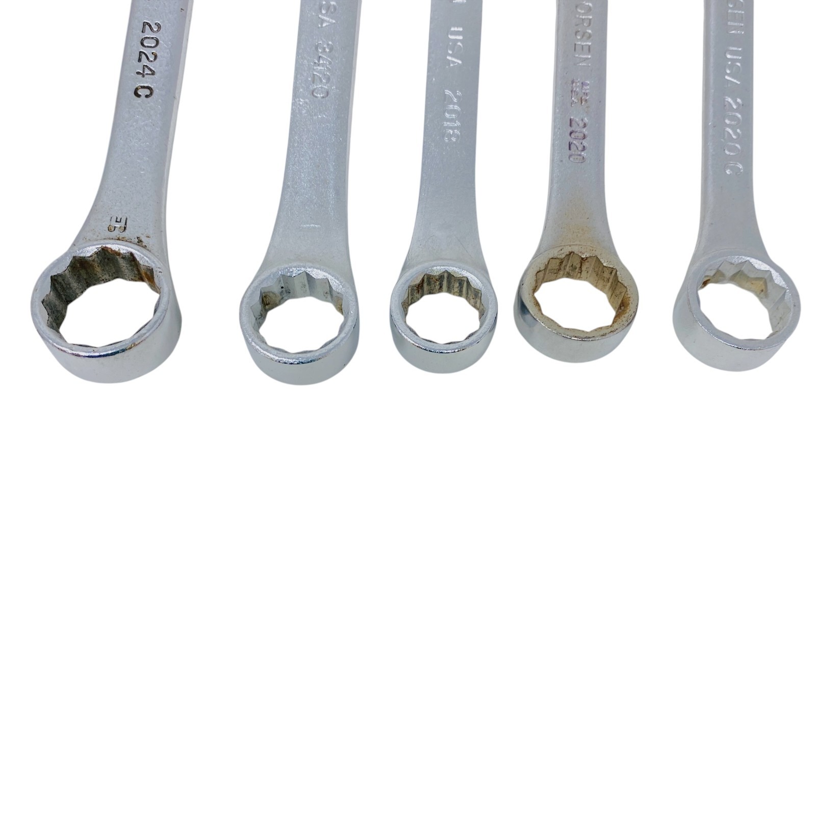 Thorsen USA Combination Wrench Lot SAE Mechanics Hand Tools Set, 10 Pcs