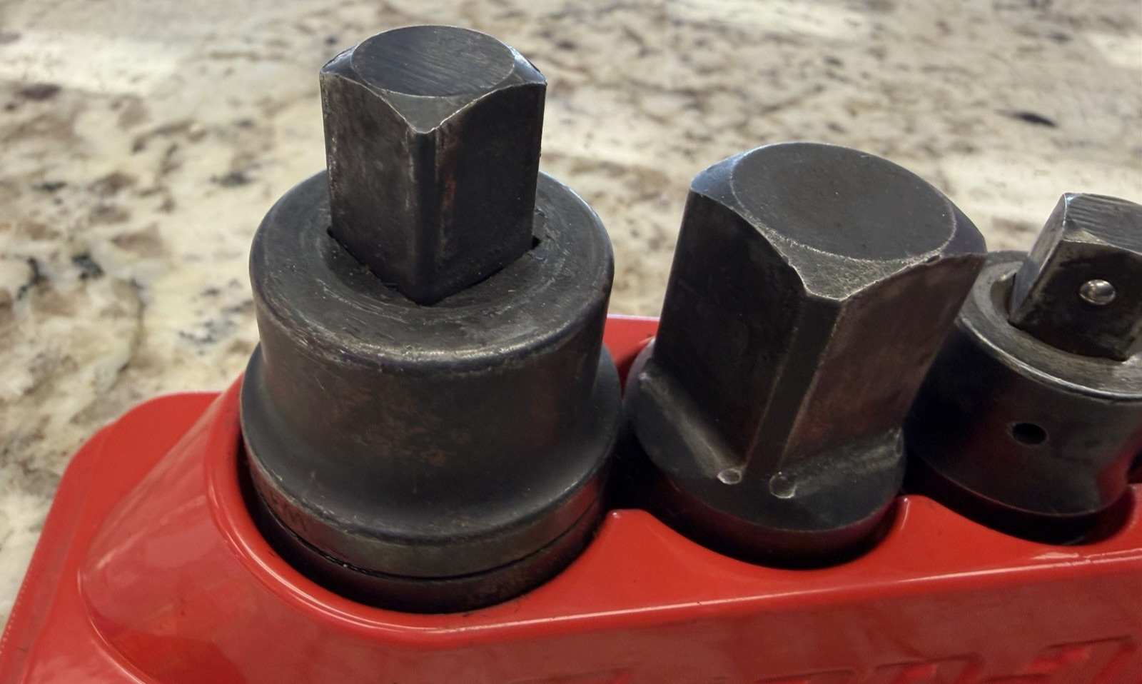 6 Pc Snap On Tools Adapters 1/4,3/8,1/2,3/4” Dr Set TA3,GFATIE, A2A,GLAFIF,GLA12