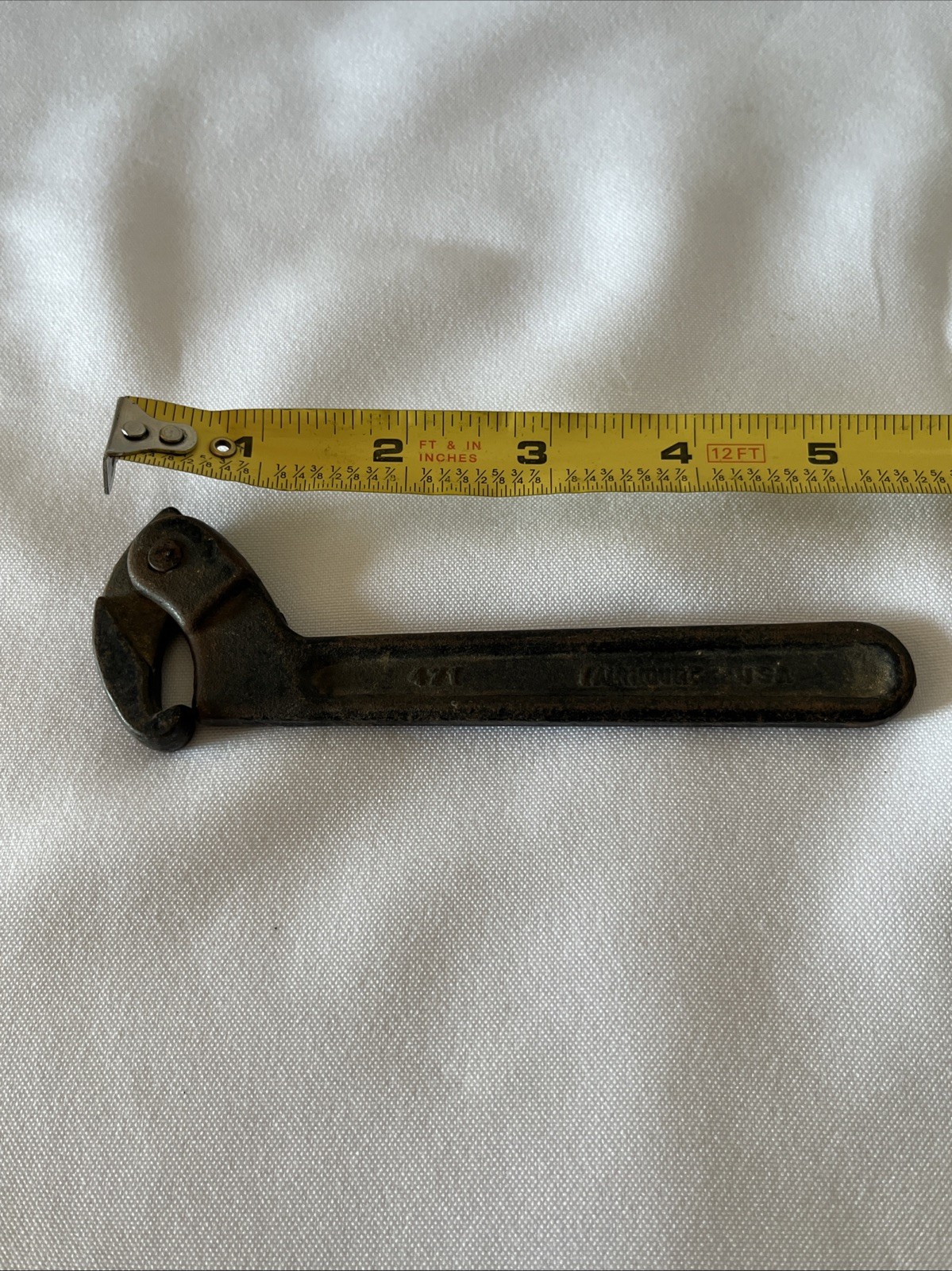Fairmount 471 Adjustable Hook Spanner Wrench 3/4″ to 2″ USA Made Used