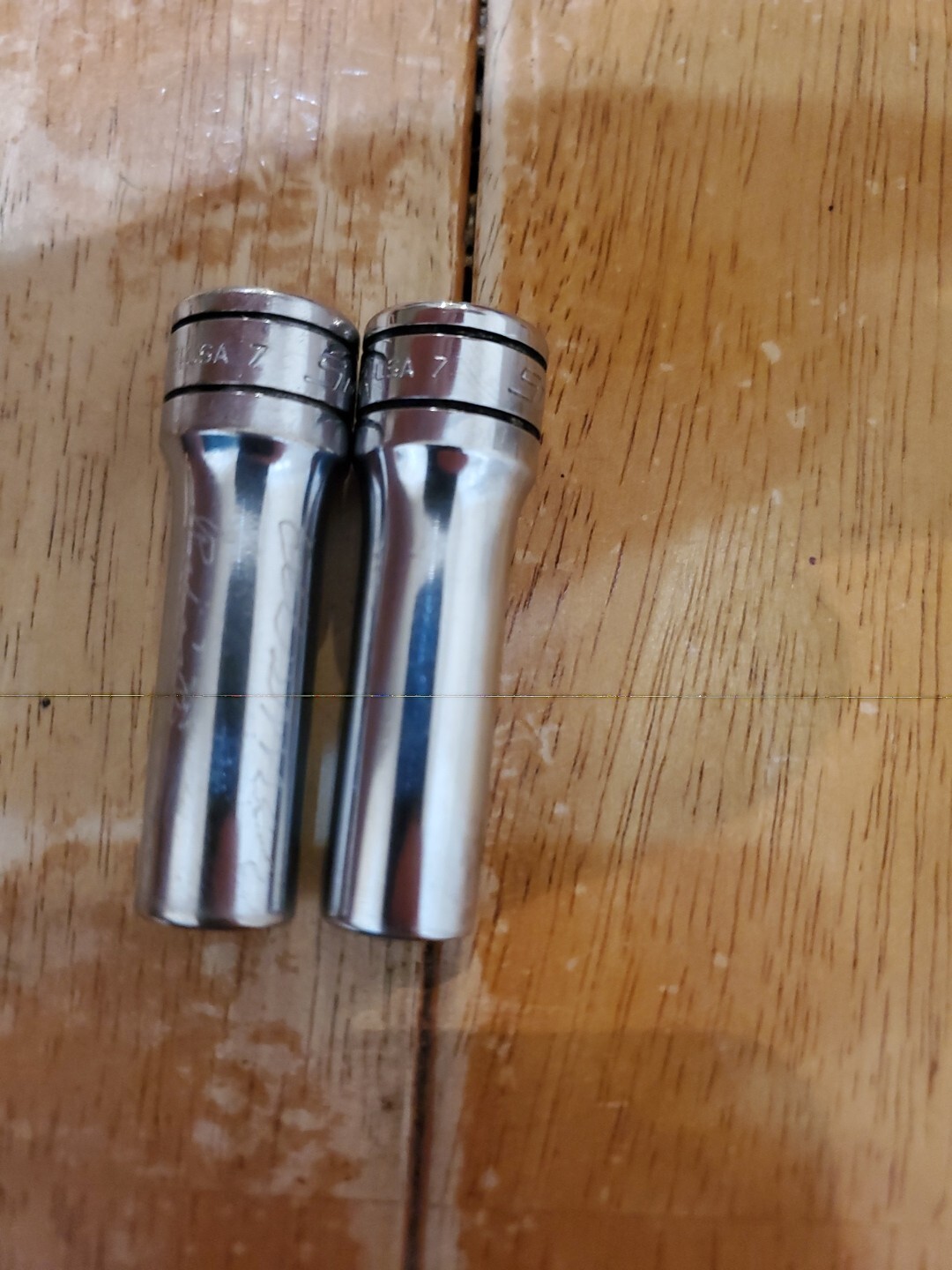 Snap On 3/8 Drive 3/8 6&12PT Deep Sockets Lot Of 2