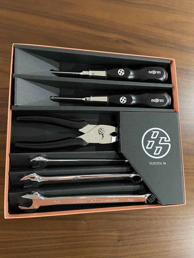 Rare KTC TOYOTA86 engraved nepros nepros limited edition tool set Near Mint
