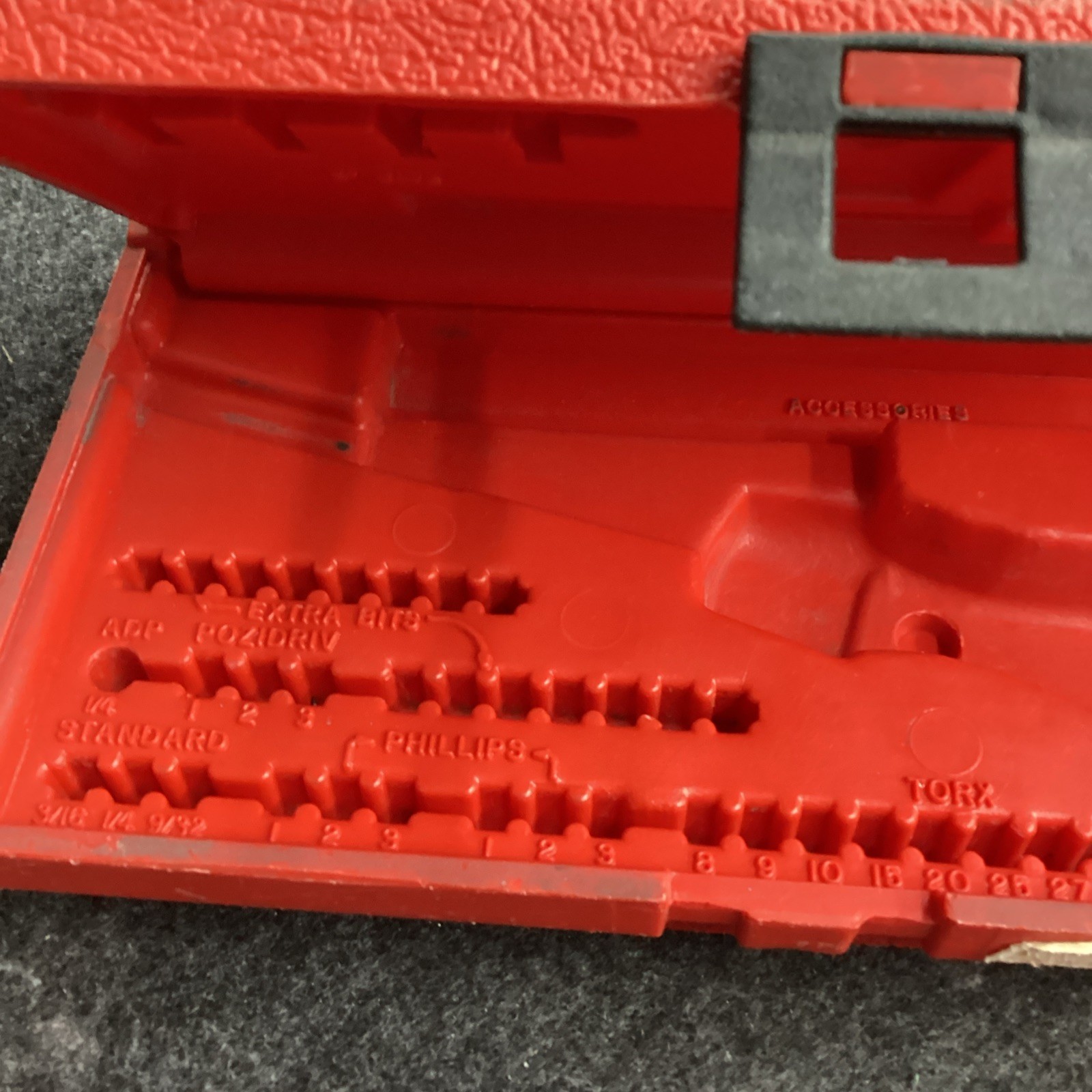 Snap On Ratcheting Screwdriver Set CASE SSDMR230 CASE ONLY
