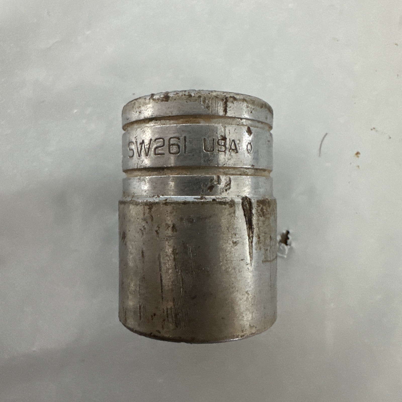 Snap On – 1/2″ Drive SW-261 13/16″ 12Pt SAE Shallow Chrome Socket – SW261