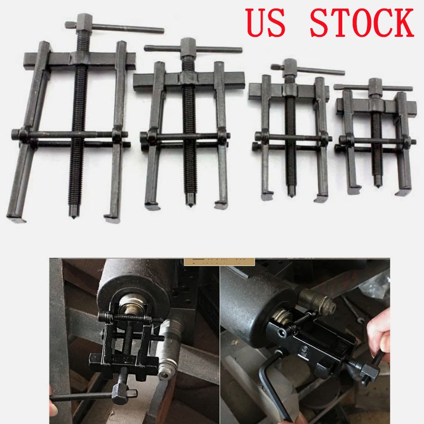 Two Jaw Twin Legs Bearing Gear Removal Kit Puller Remover Automotive Hand Tool