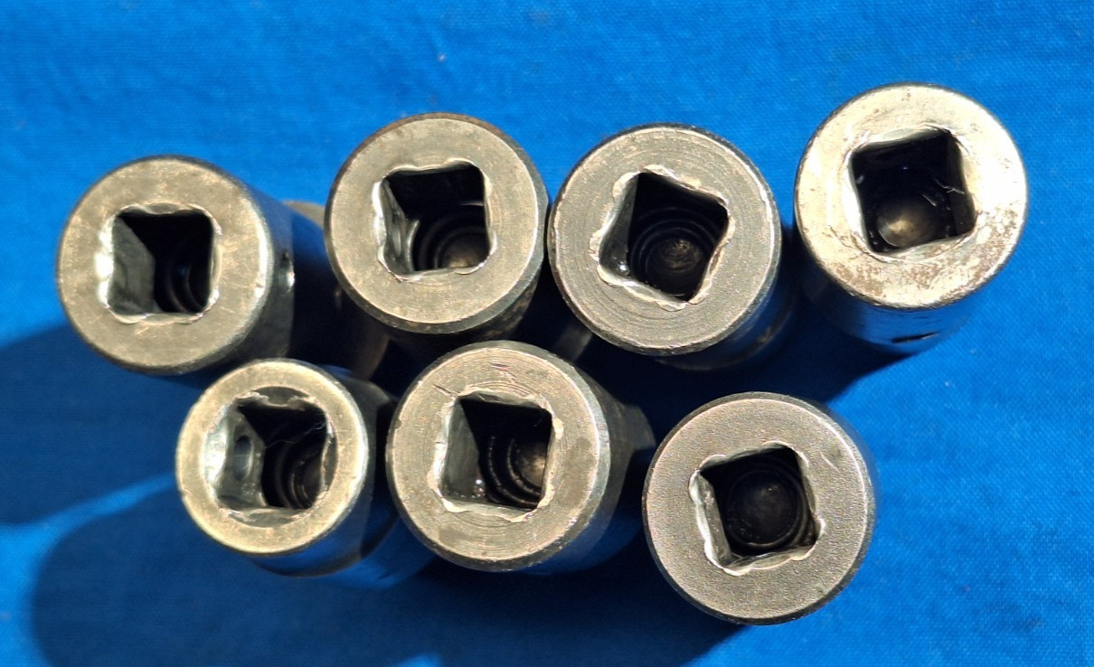 Mac Tools 7 Piece SAE 3/8″ dr 6pt shallow ball swivel impact socket set 3/4″-3/8