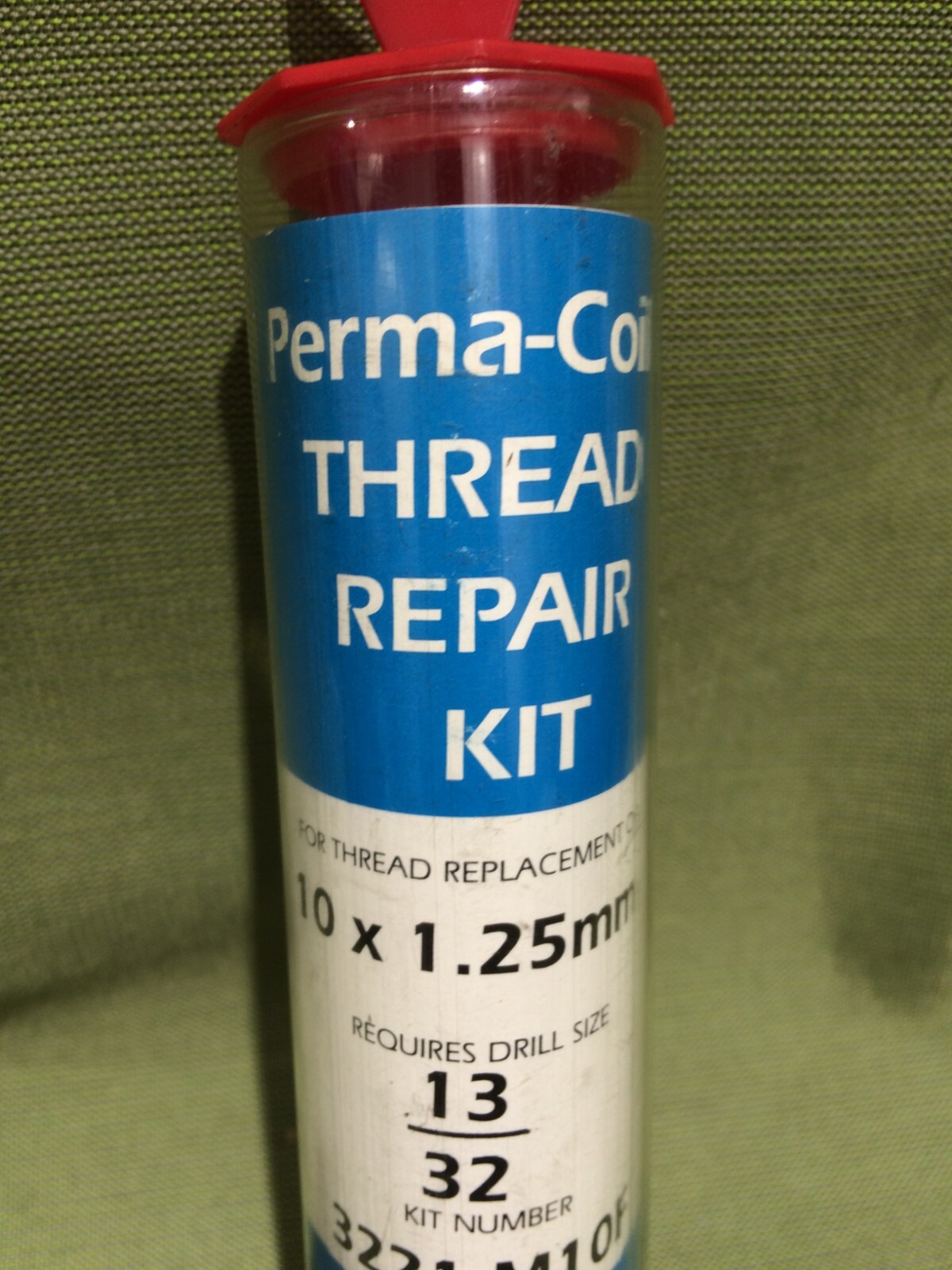 10 x1.25mm Thread Repair Insert Kit Perma Coil 3221-M10F USA