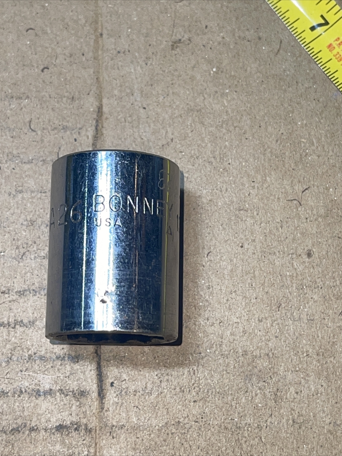 BONNEY USA A26 13/16 In SAE 1/2” Drive 12 Point Socket