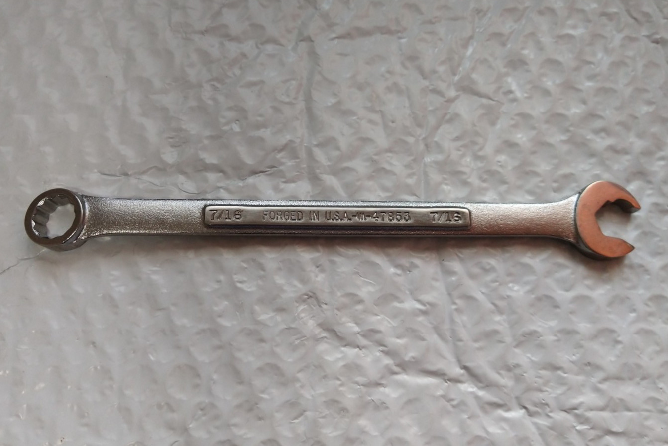 CRAFTMAN TOOLS VV47853, 7/16″ COMBINATION QUICK/SPEED WRENCH, 7.25″ L, 12 POINT.