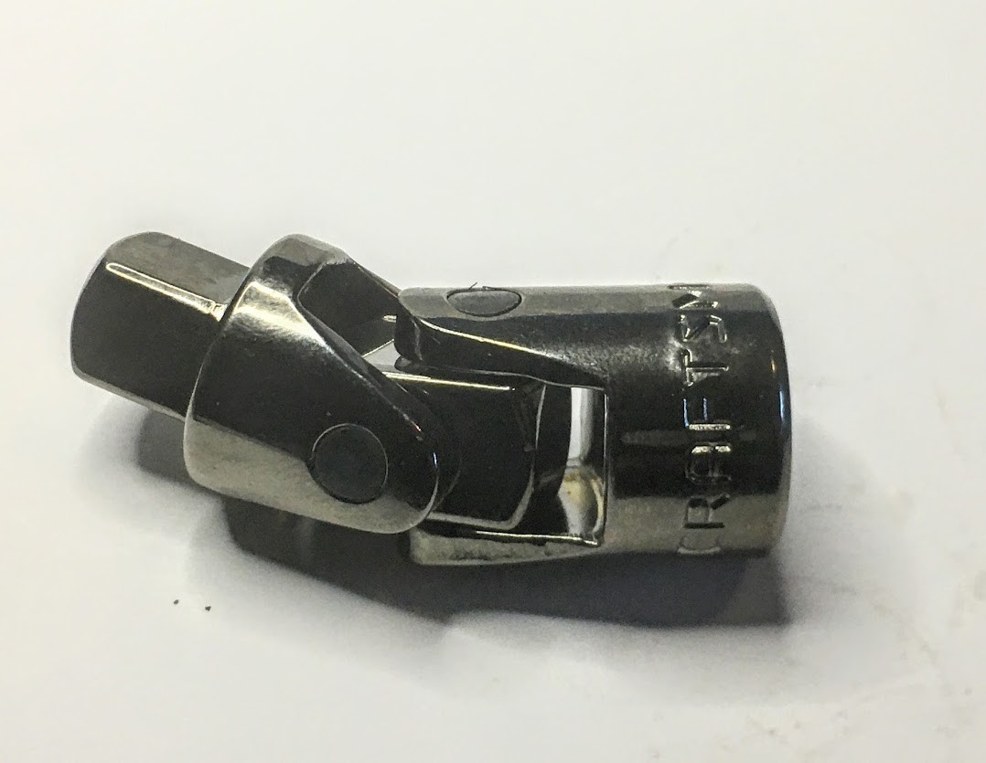 Craftsman Overdrive Gunmetal Chrome 3/8″ x 3/8″ Dr Knuckle 82-015GM Free Ship