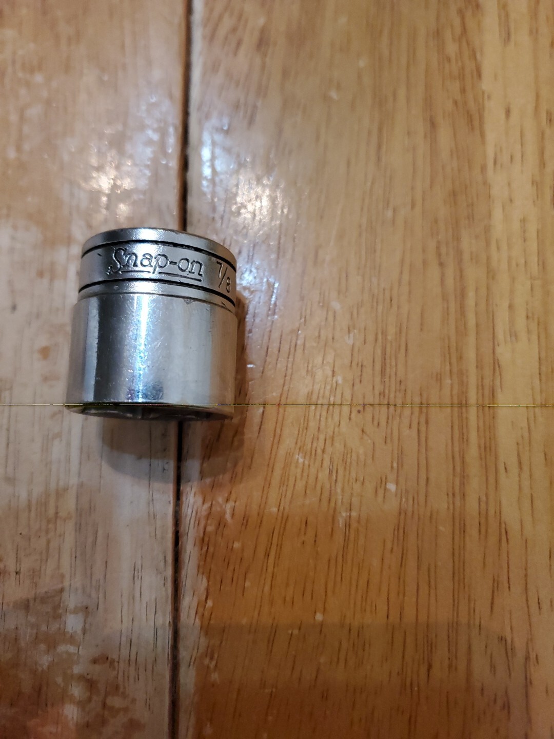 Snap On 3/8 Drive 7/8″ 12PT Shallow Chrome Socket FS281