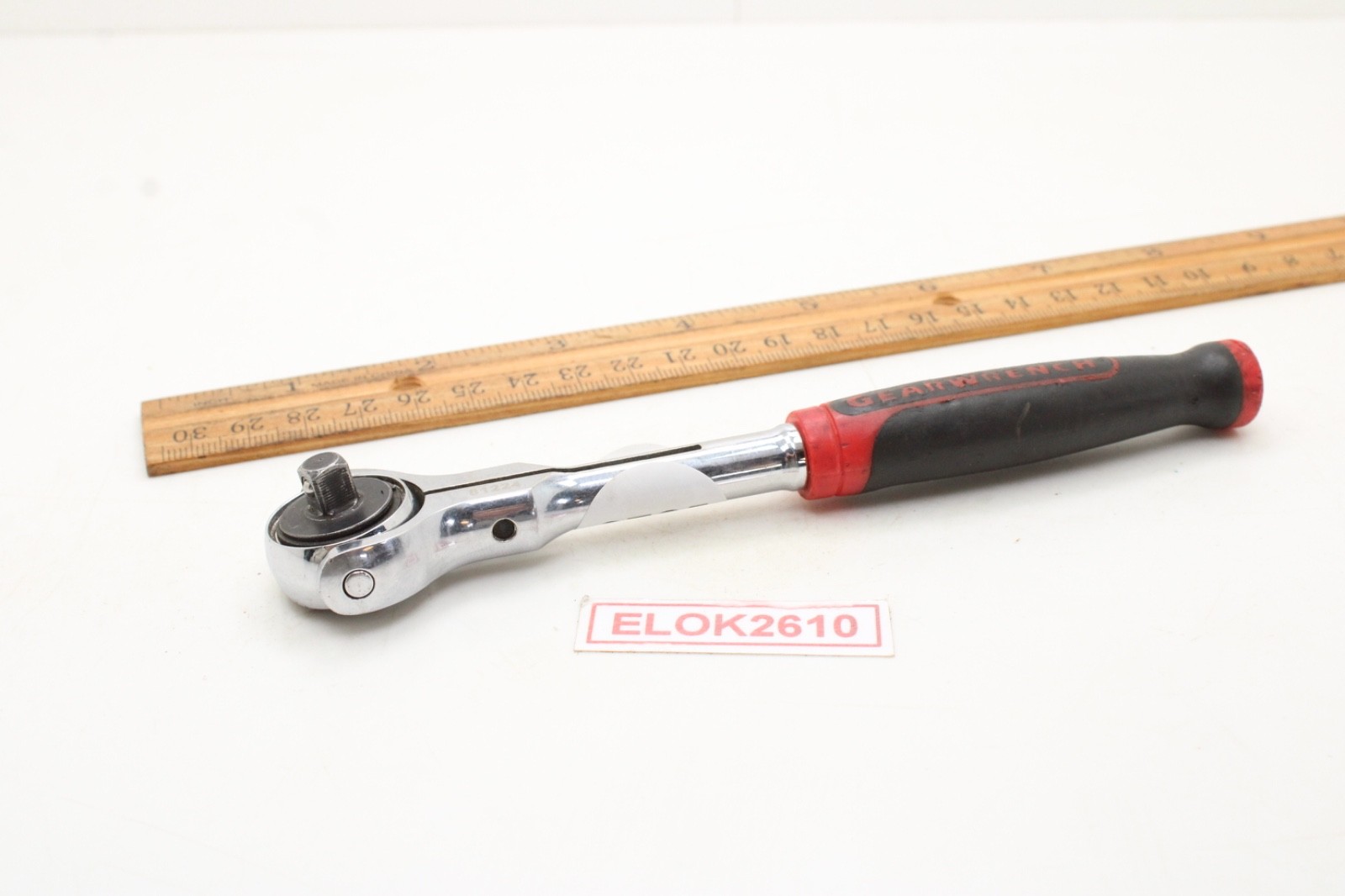 GearWrench 81224 1/4″ Drive Roto Swivel Head Ratchet Cushion Grip