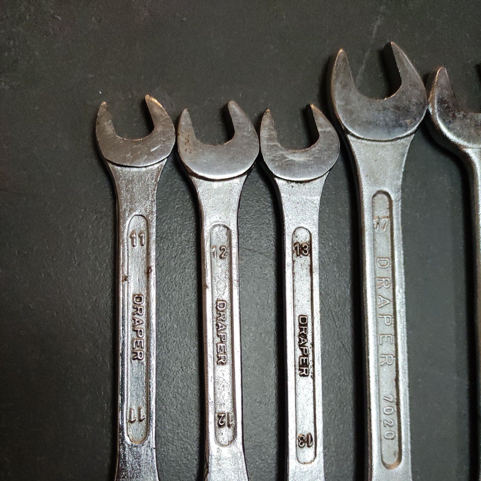 6x Elora Draper Spanners Imperial and metric bundle