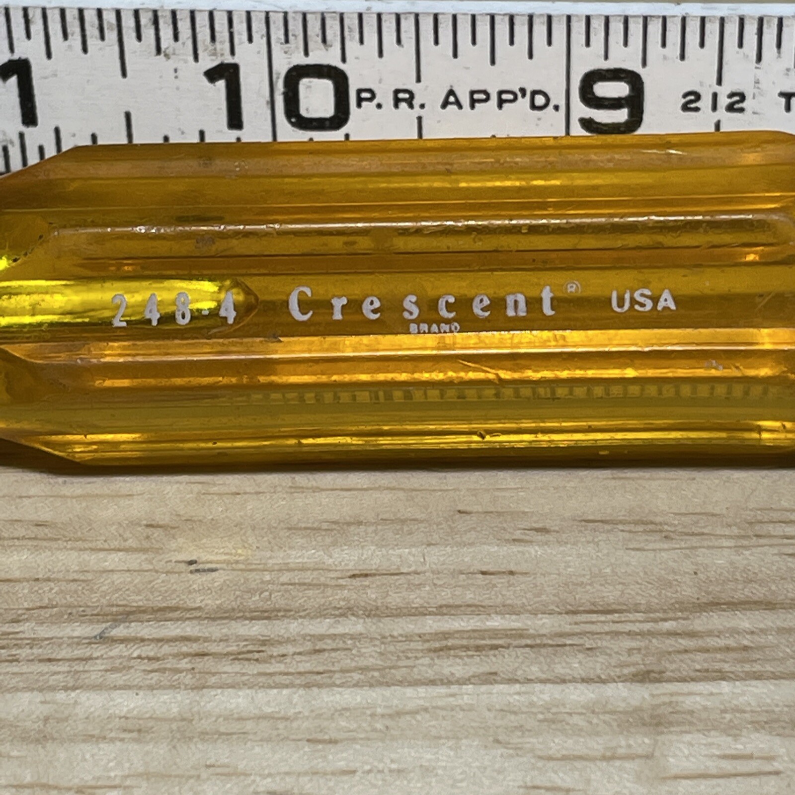 Vintage Crescent Flat Blade Screwdriver square shank MADE IN USA 248-4